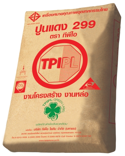 ปูนซีเมนต์ TPI แดง M-299 (50 กก-ถุง)