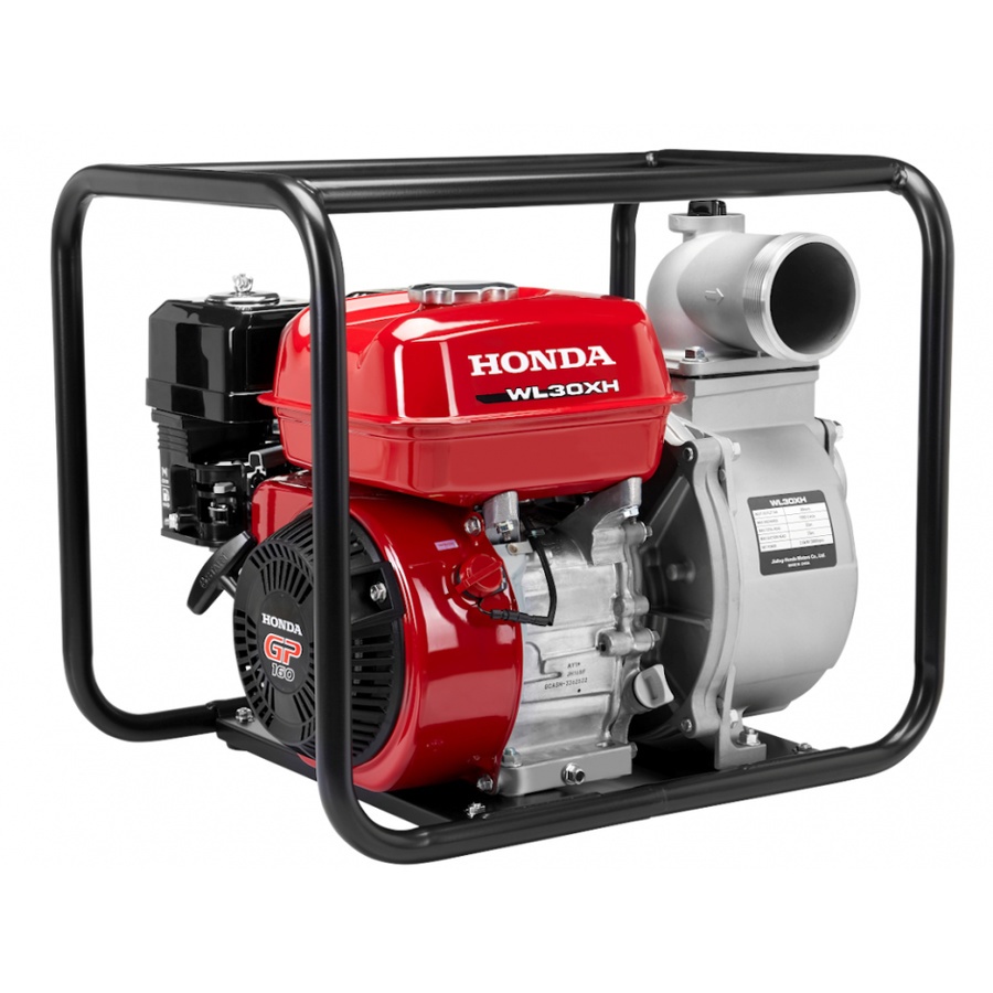 ปั๊มน้ำมิเนียม 3 + 5.5 HP WL30XH HONDA สีขาว