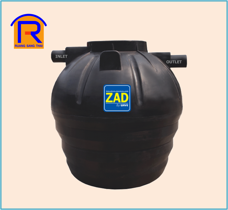 ถังบำบัดน้ำเสีย 1000L ZAD-WAVE