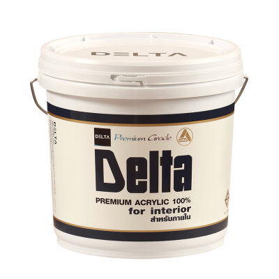 สีน้ำภายนอก DELTA (เบส A -2.5L)