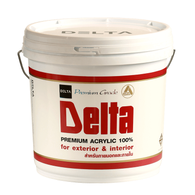 สีน้ำภายนอก DELTA ขนาด 2.5L เบส D