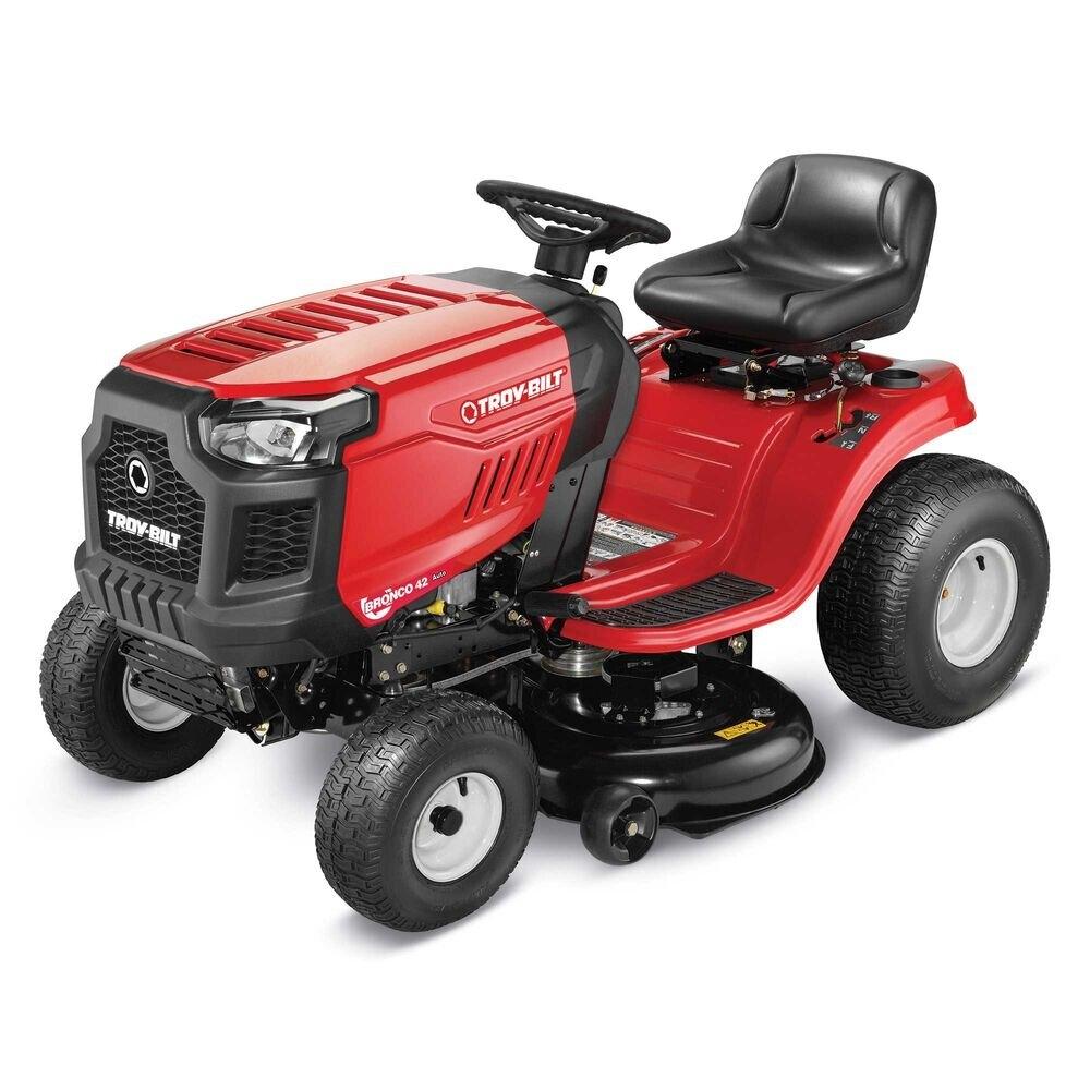 รถตัดหญ้านั่งขับ 19HP Bronco 42 #TROY-BILT (มีถุงเก็บ)