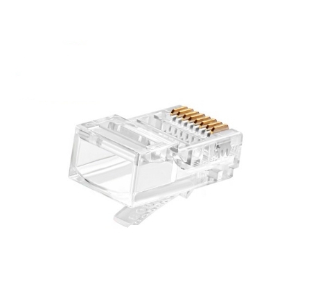 -หัวแลนตัวผู้ CAT 5E RJ45 US-1001 คละสี(10หัว/ถุง)