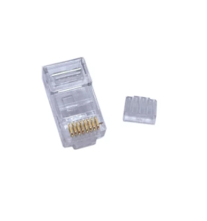 -หัวแลนตัวผู้ CAT 6 RJ45 US-1002 (10หัว/ถุง)