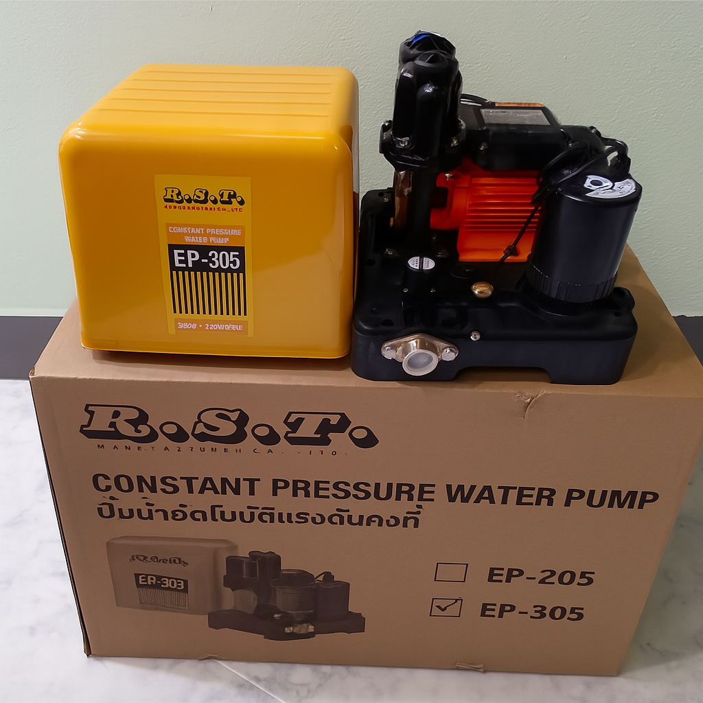 ปั๊มน้ำอัตโนมัติคงที่ 300 W # PP305  R.S.T.